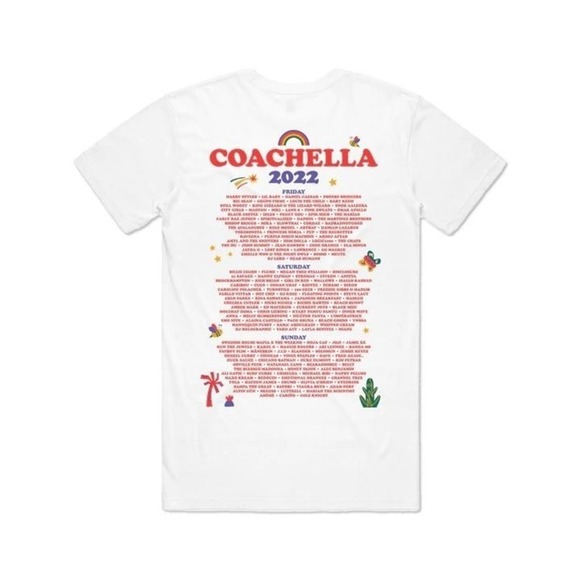 Other - Coachella Livestream Lineup Tshirt Coachella Unisex Tshirt